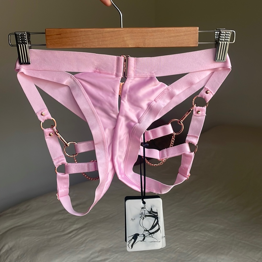 Honey Birdette Kukuro pink Briefs💕